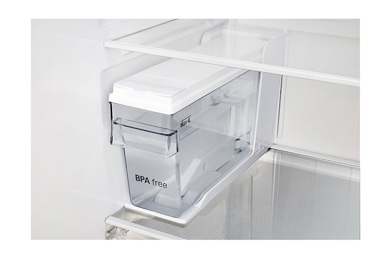 LG Réfrigérateur Américain | 606L | Compresseur linéaire | Total No Frost | Eau'tonome | Moist Balance Crisper | Door in Door® | F, LG GSJ361DIDV